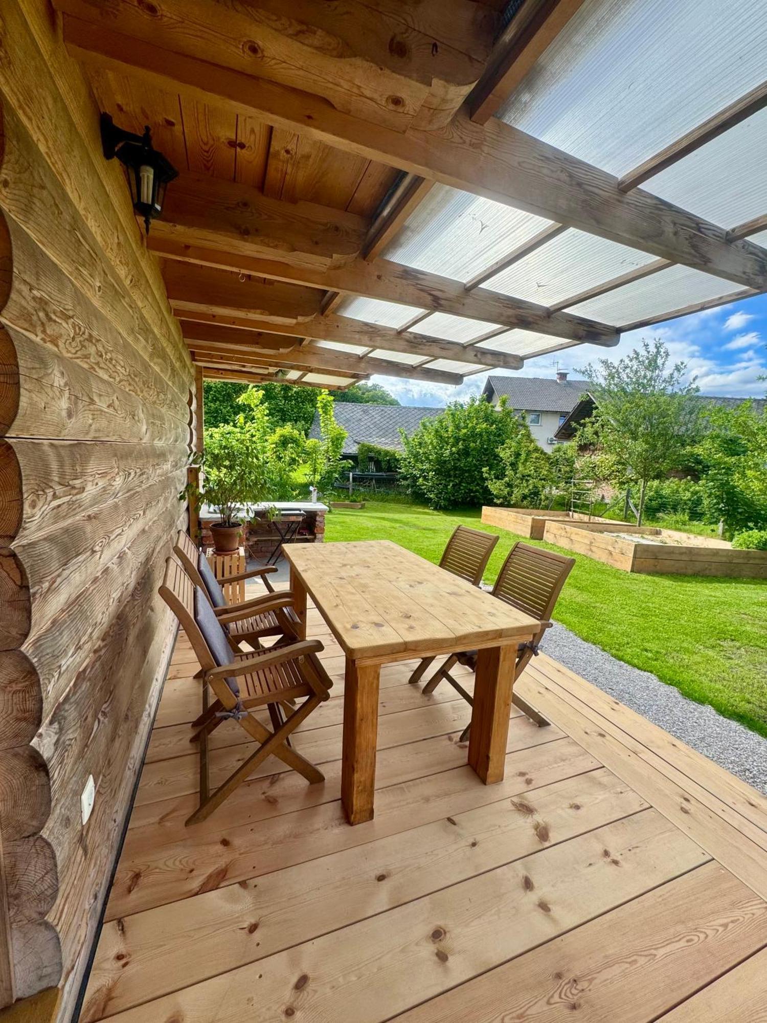 Wooden House Gabra Podnart Exterior foto